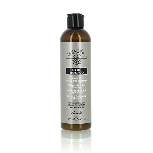 NOOK ARGANOIL SECRET CHAMPÚ SEDIFICANTE HIDRATANTET 250ML NICHEL CROMO COBALTO TESTED