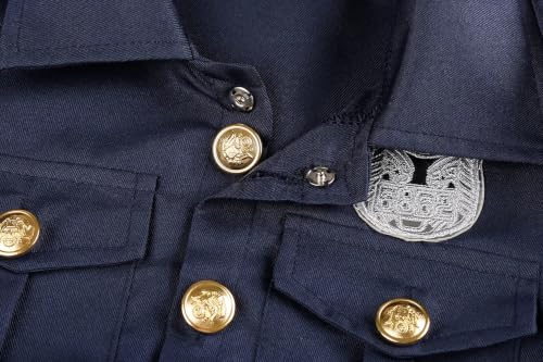 Disfraz Infantil de Policía Deluxe para Halloween miniatura 5