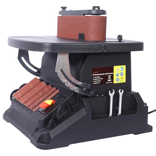 LuckyNote Oscillating Spindle & Belt Sander