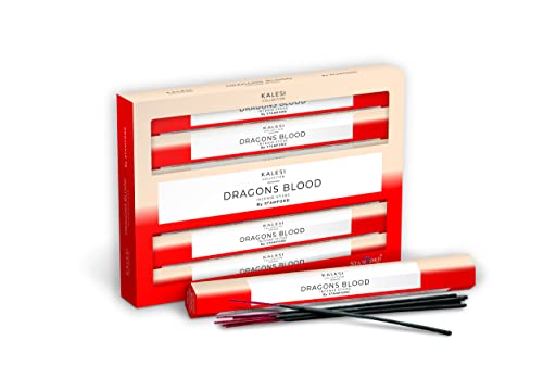 The Kalesi Collection by Stamford Dragons Blood Hex Incense Sticks - Pack of 6, 6 Pack