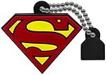 EMTEC 32GB-Superman DC Comics Collector USB 2.0 3D Soft Touch Gum Flash Drive