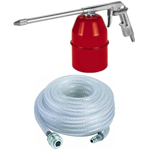 Pistolet pulvérisateur Einhell pour appliquer les huiles légères sans encrasser