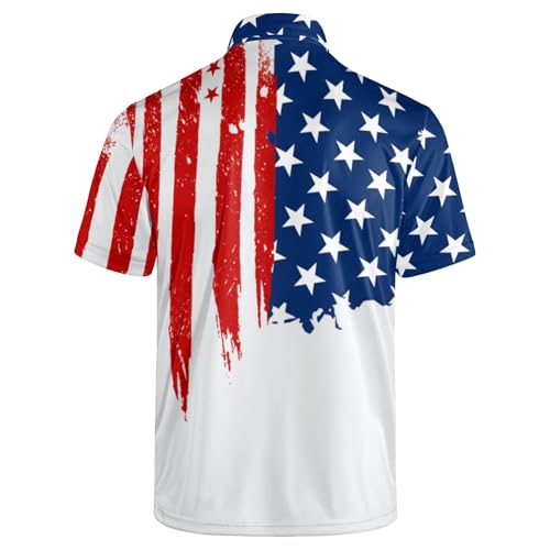 Camisetas polo para hombre, divertidas, de manga corta, secado rápido, para golf miniatura 4