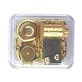 BinkeGG Play [ キヤノン ニ長調 ] 透明アクリル時計じかけオルゴール 三京音ムーブメント付き