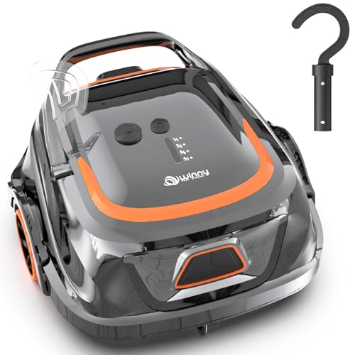 Cordless Robotic Pool Vacuum for Above Ground Pools,...