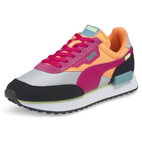 PUMA Womens Future Rider Soft Lace Up Sneakers Shoes Casual - Orange, Pink3