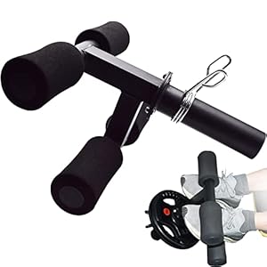 XonyiCos Tib Bar, Tibialis Trainer,Tibia Dorsi Calf Machine for Strength Training Calf Muscles,tib bar Equipment Calves Workout Equipment,Tibialis Bar (Black Fits 2″ Plates)