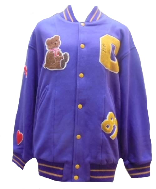 Amazon | [チャイルドウーマン] 裏起毛裏毛さがらワッペンスタジャン