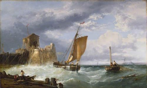 Cuadro de lienzo de 60x90cm de una pintura mural de Webb para decoración del hogar
