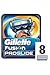 Gillette Fusion Proglide Lames de Rasoir Homme, Pack de 8 Lames de Recharges [OFFICIEL]