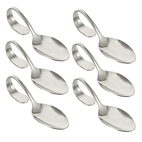 VALICLUD 6-teiliges Edelstahl Salatbesteck Set