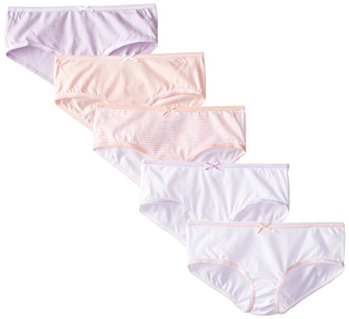 Trimfit Girls' Hipster Panties, 5-Pack