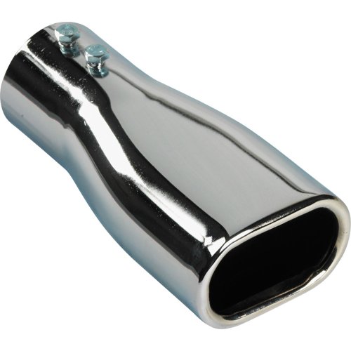 Embout d'échappement universel chromé AUTO-STYLE avec joint ajustable pour voiture