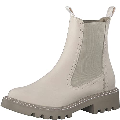 Tamaris Damen, Stiefelette, Antelope Nubuc, 37 EU