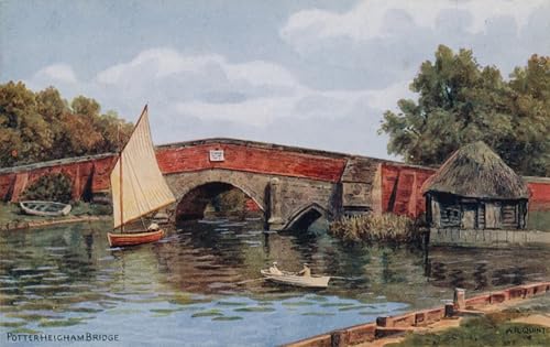 Peinture sur toile de Potterheigham pour une décoration de chambre apaisante