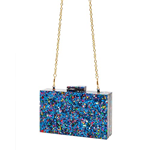 Image of LETODE Acrylic Clutch Bags Purse Perspex Bag Handbags for Women