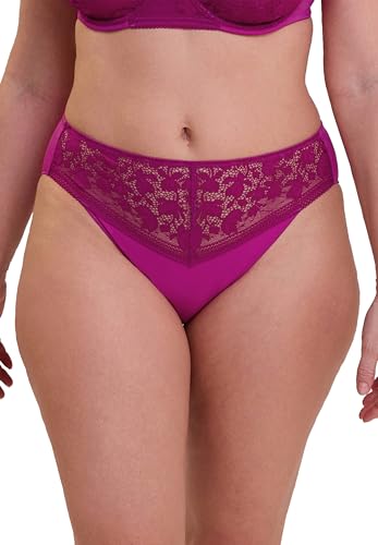 Sans Complexe - Modèle Suzie - Slip Taille Normale - Femme - 42/44 - Rose Fuchsia