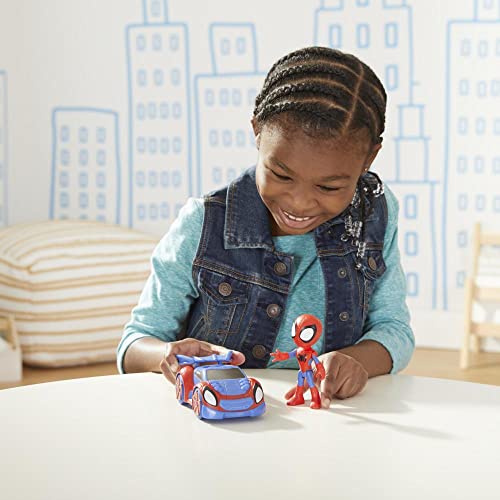 Marvel, Boneco Homem-Aranha Spidey, Vermelho e Azul