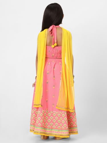 Image of Nautinati Girls Lehenga Choli Set