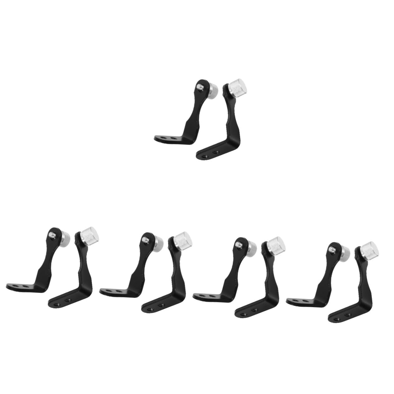 OSALADI 10 Piezas Montura de telescopio Adaptador monocular binoculares para observar Las Estrellas con cámara Adaptador de telescopio Soporte para telescopio Soporte móvil Planchar