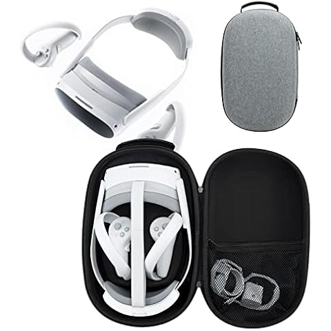 Growalleter Case Compatible with PICO 4 VR Headset, Portable Travel Box for PICO 4 VR and Accessories Cover