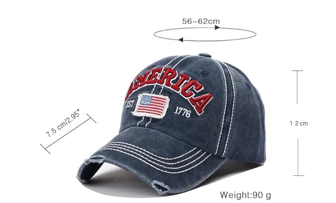 Image of Handcuffs Cap for Men Women Denim Stylish Baseball Caps Adjustable Free Size Hats | Gym Accessories | Sun Protective Hat