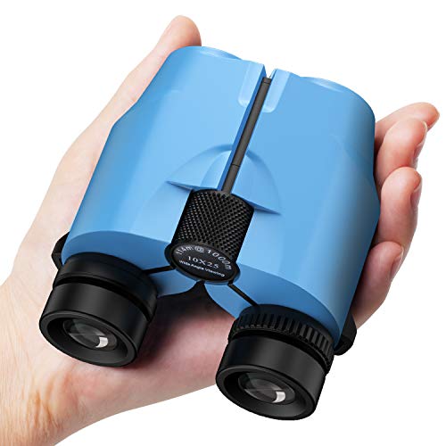 Binoculars for Kids and Adults 10x25,Compact Lightweight Binocular with BAK4 Prism FMC Lens