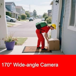 TKMARS Videocitofono senza Fili da Esterno 1080P Citofono senza Fili da Esterno Campanello HD Visione Notturna Citofono Grandangolare IP65 Impermeabile Videocitofono con Schermo 4,3P Batteria 1000mAh