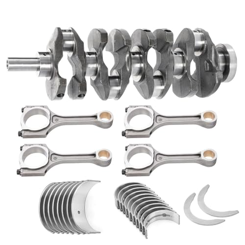 Crankshaft Connecting Rod Kit Compatible with Hyundai Sonata & Kia Forte Optima Sportage 2.4L, Replace 231112G200 231112G230 72RZ62GF00 23510-2G540 21020-2G020 23060-2G400 21030-25000