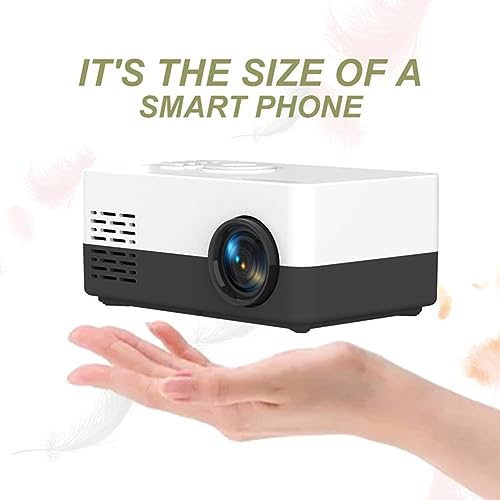 Mkcavne Mini Beamer Audio Video Fit voor thuisbioscoop, 480 x 360 pixels, 1080P, ondersteunt USB EU-stekker - Image 7