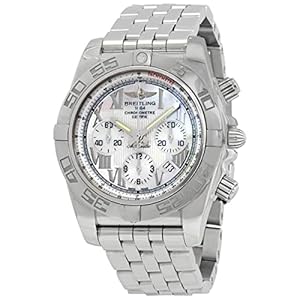 Breitling Chronomat 44 AB011012/A691-375A, reloj moderno para hombre con esfera de madreperla, Moderno