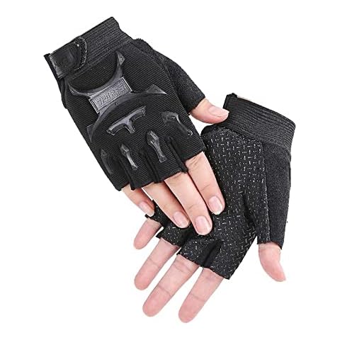Kids Fingerless Cycling Gloves for Boys Cover