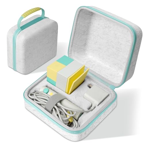 sarlar Travel Case for Nex Playground Game System, Odorless Felt, Hard Carrying Case for Remote, Adapter and Base Accessories, Comfort Portable Protection for Travel and Home Storage