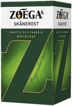 Zoegas Skanerost Dark Ground Filter Coffee 450gx3