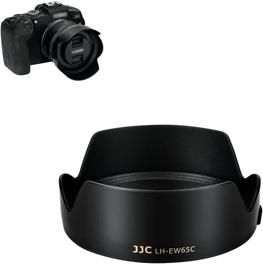 JJC Bayonet Camera Lens Hood for Canon RF 16mm F2.8 STM Lens, Reversible Lens Hood - Reduce Lens Flare - Prevent Reflection - Protect Lens