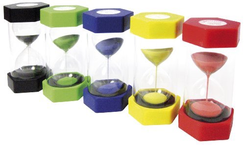 Eduplay 120166 , 8x16,5 cm Mega Sand Timer Set by Eduplay
