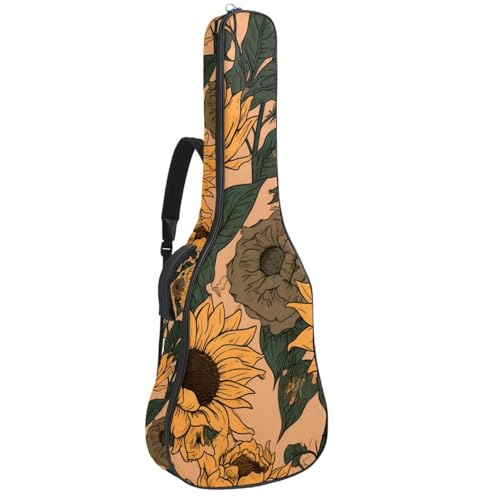 Housse de guitare acoustique imperméable contre les chocs