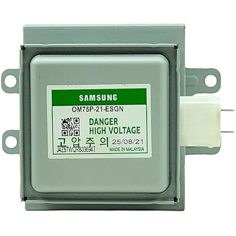 Evertechpro OM75P-21-ESGN WB27X11079 Magnetron for GE Microwave, Replaces WB27T10545, WB27X10475, WB27X10370, WB27X10380, WB27X10489, WB27X10735, WB27X1008 Cover