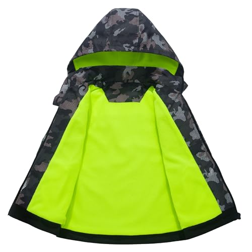 Image of Waterproof Kids Rain Jackets With Hood,Lightweight Toddler Raincoat For Boys Girls,Kids Clothes Windbreaker Jacket