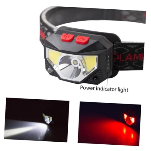 Linterna cabeza recargable LED USB Milisten para iluminar rutas sin manos 2
