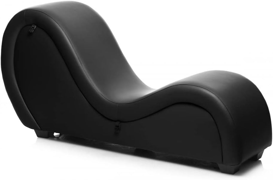 Kinky Couch Sex Chaise Lounge - Black
