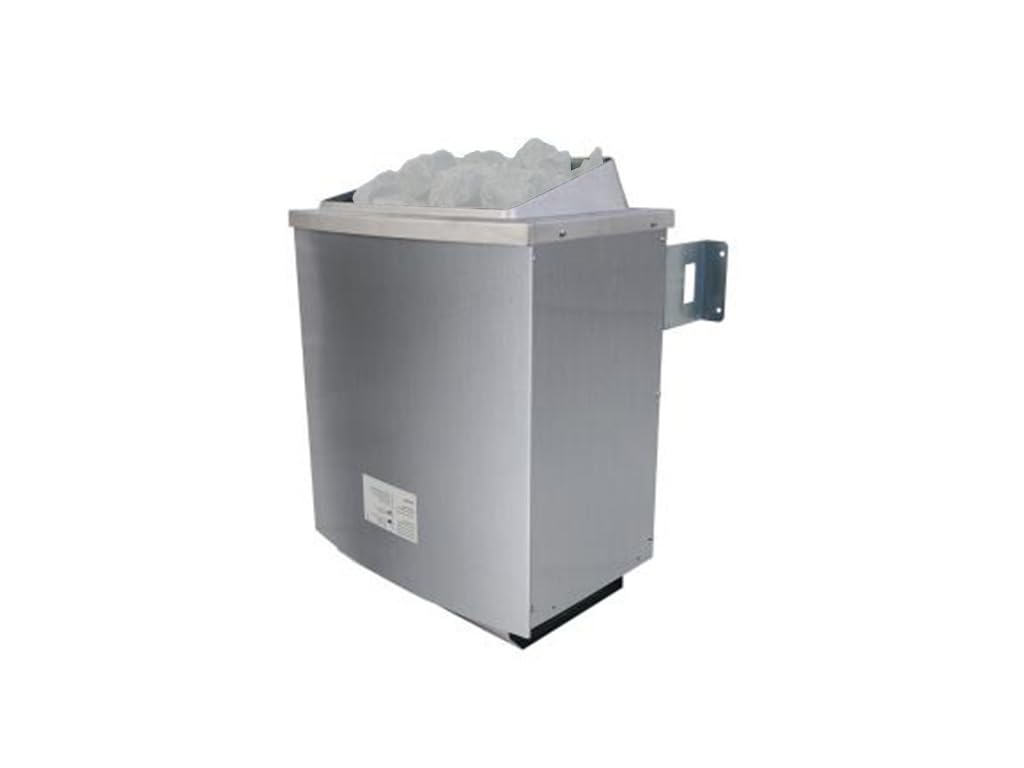 Karibu Gartensauna 195,6x189,9x212,4cm Fichte bronzierte Glastür 2 Liegen Fronteinstieg Massivholz 9kW Saunaofen EXT. Steuerung Saunasteine 2-4 Personen Boden