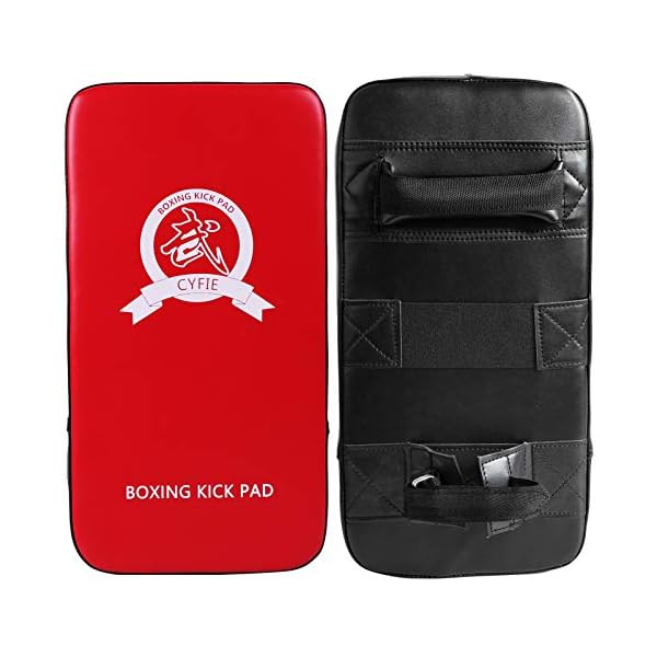 Cyfie-Boxing-Kick-Pads-Target-Kick-Pad-Hand-Pads-Thai-Pads-Karate-Kick-Pads-Kickboxing-Training-Pads-Martial-Arts-MMA-Punching-Mitts-Kicking-Boxing-Shield-Training-for-Men-Women-Gym Boxing Kick Pads Target Kick Pad Hand Pads Thai Pads Karate Kick Pads Kickboxing Training Pads Martial Arts MMA Punching Mitts Kicking Boxing Shield Training for Men Women Gym