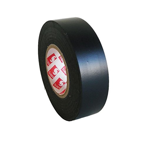 10 Pcs, Scapa 2702 Pvc Black Electrical Tape High Temperature 3/4