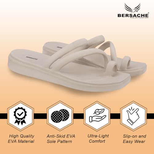 Image of BERSACHE Extra Soft Classic Casual CHAPPAL with Regular wear with Ultra Soft & Flexibility Technology Sandals for Women 's