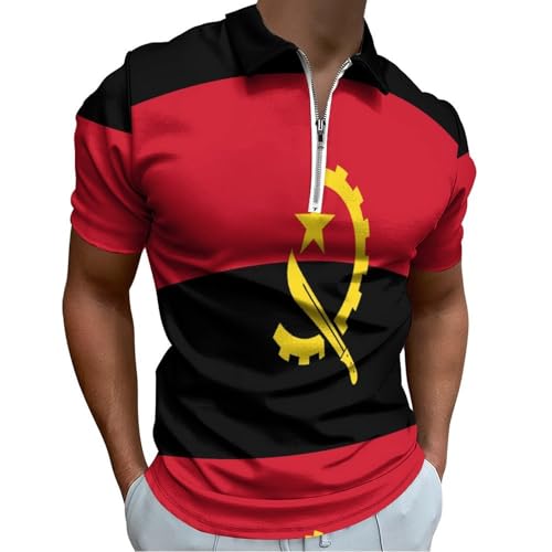 Polo de golf respirant séchage rapide avec emblème national