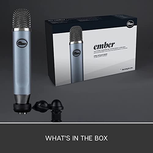 Microphone Électrostatique XLR Blue Ember avec Capsule Cardioïde et Support - 6