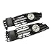 Cubierta luz antiniebla Cubierta De Rejilla De Luz Antiniebla De Circulación Diurna De Coche LED DRL Fit For Passat B5 B5.5 2001-2005, Parachoques De Parrilla De Luz Antiniebla Estilo Panal