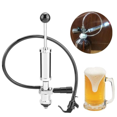 La Mejor Recopilación de Minitirador de cerveza para comprar online. 45 Bomba De Mano De Barril De Cerveza De 4 Pulgadas, Llave De Barril De Cerveza Con Sistema En S Completo, Bomba De Fiesta De Cerveza Cromada Con Llave De Cerveza Y Manguera De...