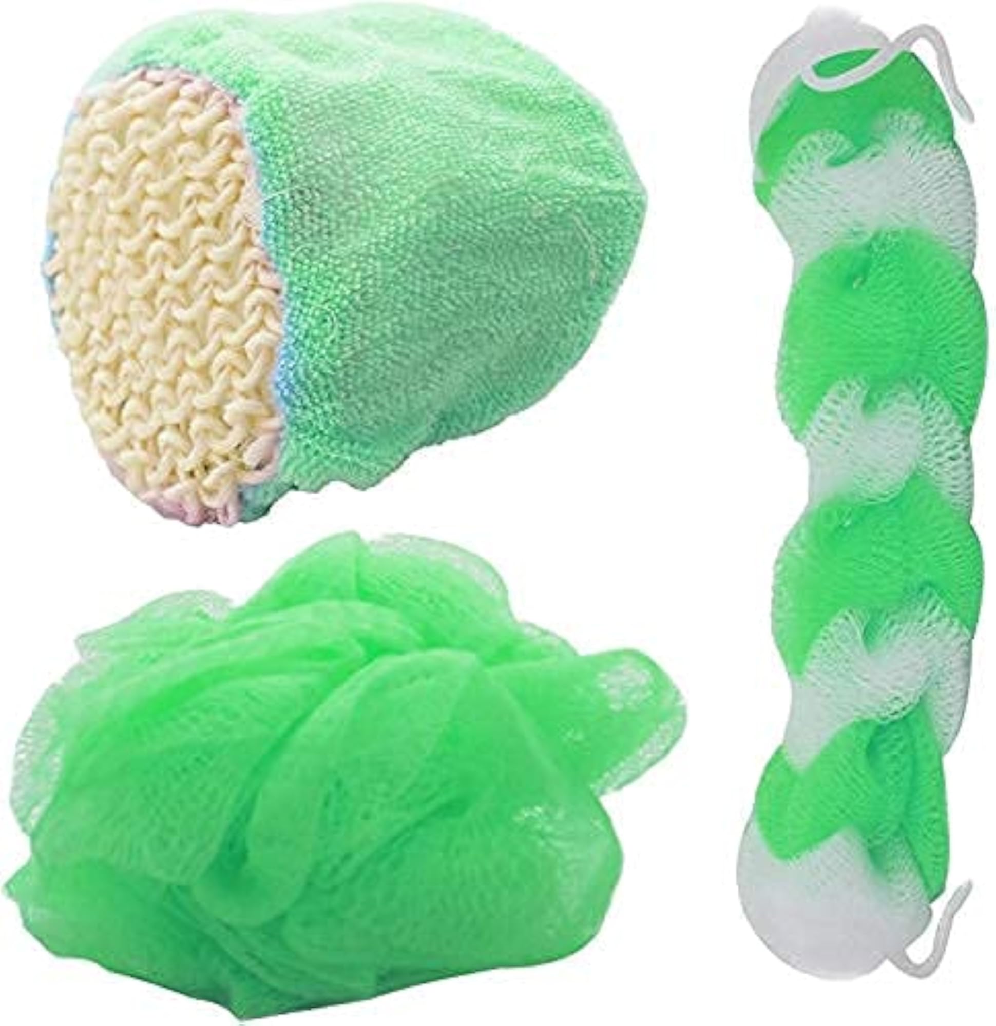 Shower Sponge for Women and Men, Bathing and Kitchen Use